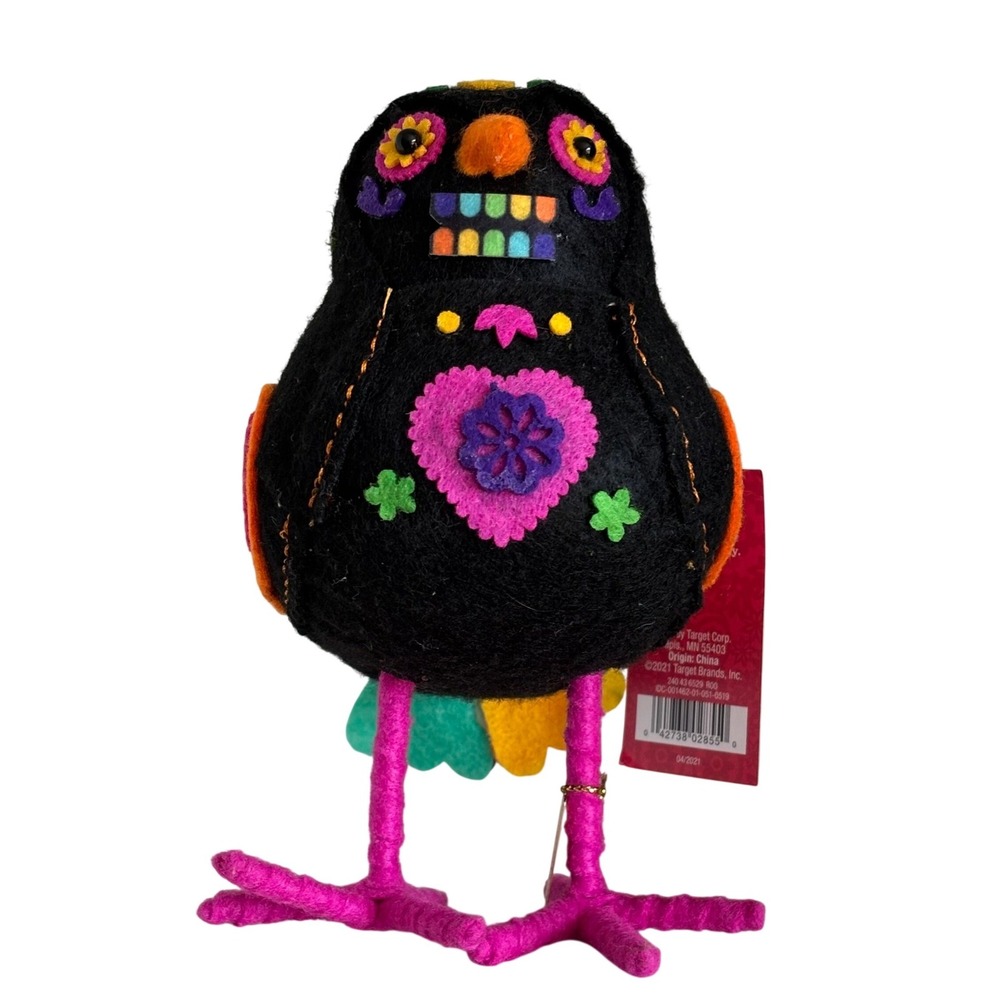 Target Hyde & Eek Bird 2021 Amado Dia De‎ Muertos Sugar Scull Halloween Figurine